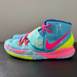 Nike Kyrie Irving 6 Pool Baltic Blue Shoes Sneakers CZ4686-409 Size 6Y